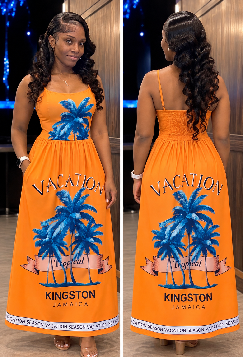 Kingston Palms Maxi Dress