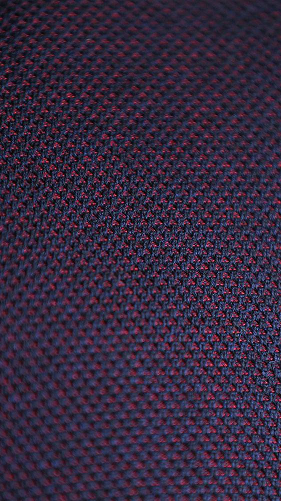 The Trailblazer Sweater – Premium Lightweight Cotton-Blend (Navy Crimson)