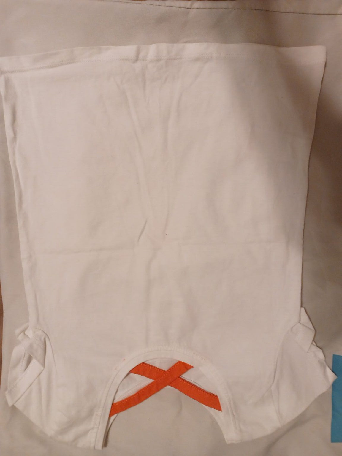 Cynthia Rowley girls size XS 4 white graphic T-shirt back