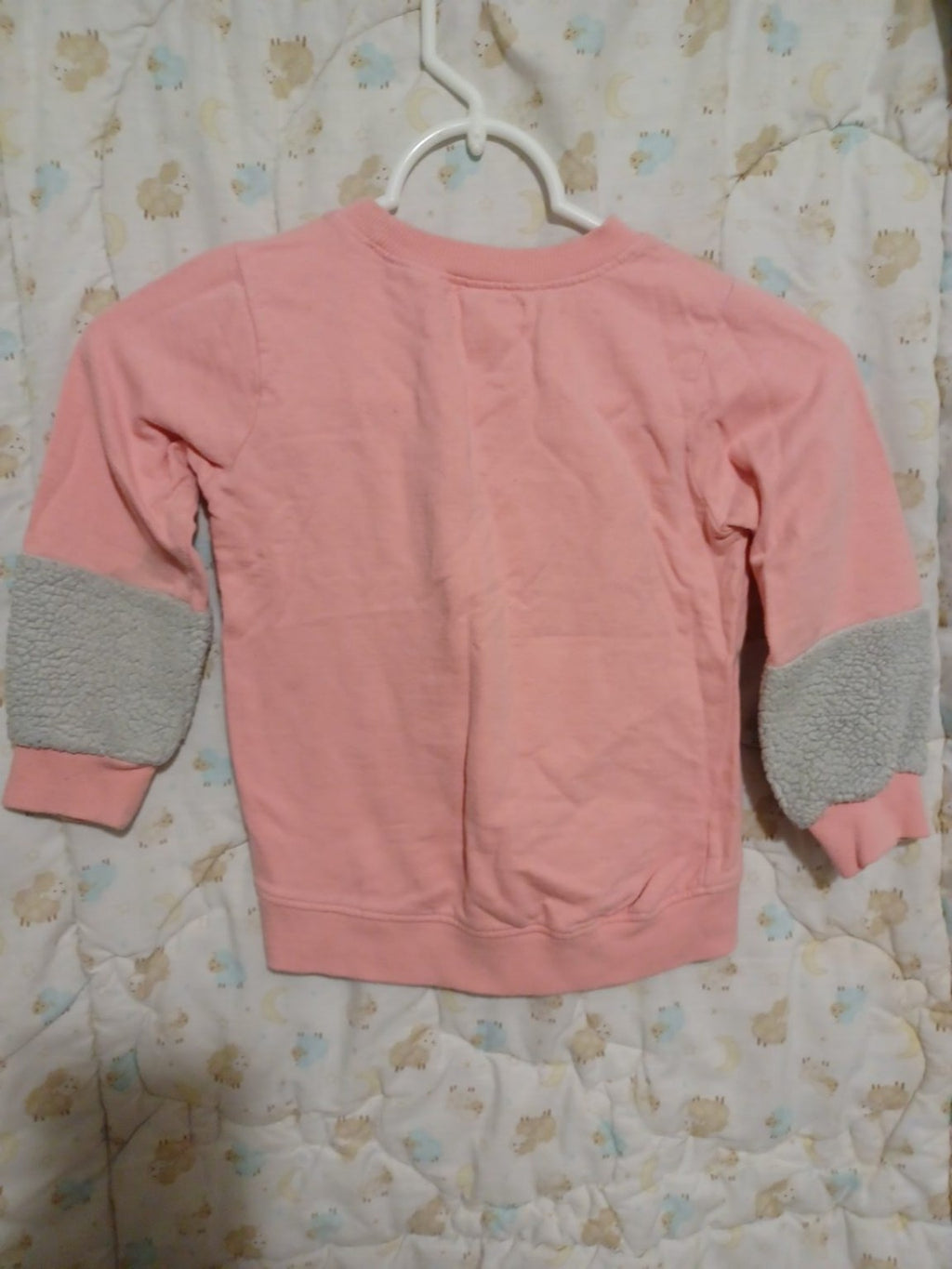 Limited Too girls pink unicorn sweatshirt size 4T back view