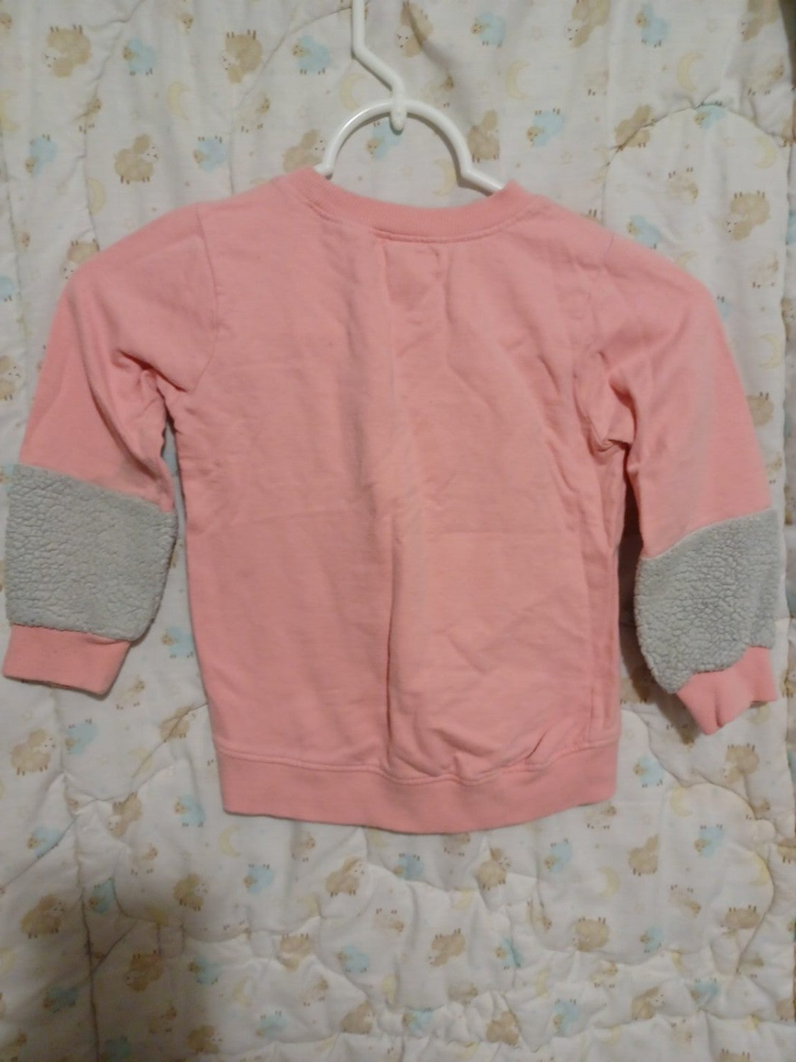 Limited Too girls pink unicorn sweatshirt size 4T back view