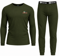 Green Mossy Oak 2-piece thermal set
