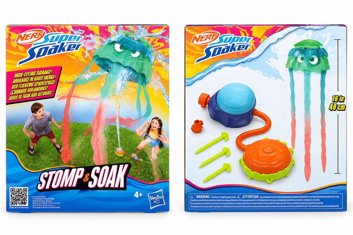 Nerf Super Soaker Stomp and Soak outdoor water toy