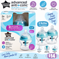 Tommee Tippee Advanced Anti-Colic bottles 2 pack